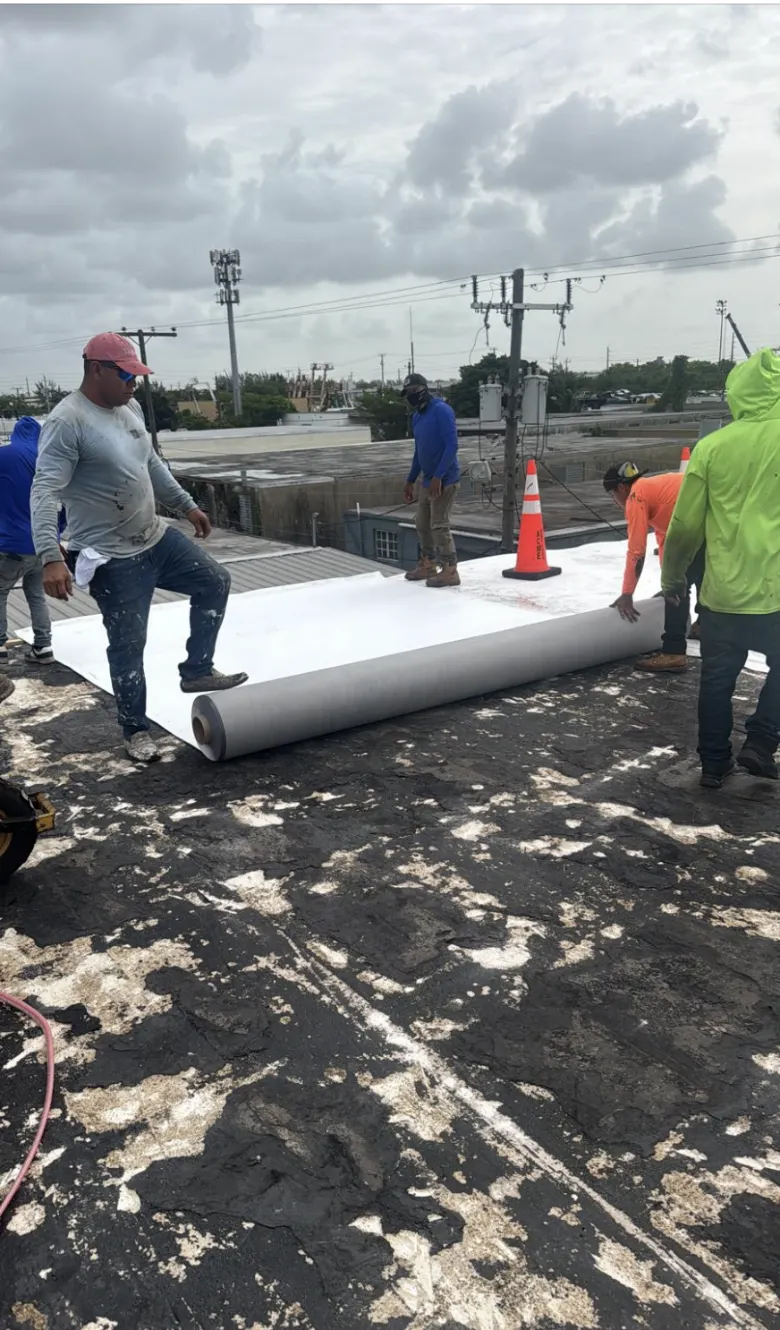 Elastomeric roof coatings for flexible roof protection