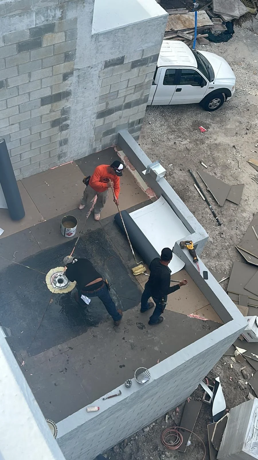 TPO commercial roofing installation