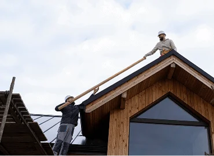 Storm readiness roof inspection checking flashing, vents, and weak points