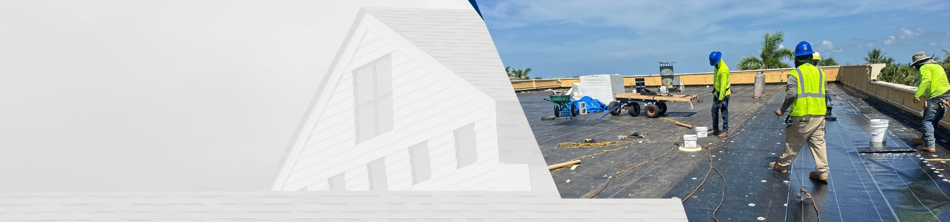 Roofing services in Broward County, Miami-Dade County, and Palm Beach County